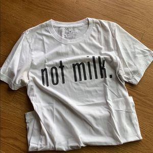 Vegan “Not Milk.” Tee from Vegetaryn
